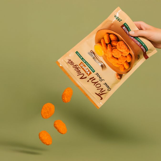 Nuggets veganos sabor ketchup 400g
