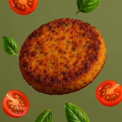 Hummburguers veganas de tomate y albahaca 200 g