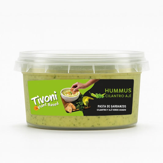 Hummus Cilantro y Ají Verde 300 g
