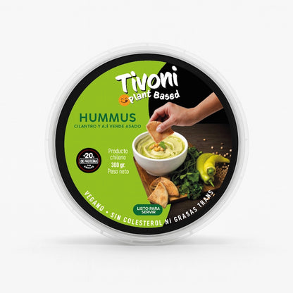 Hummus Cilantro y Ají Verde 300 g